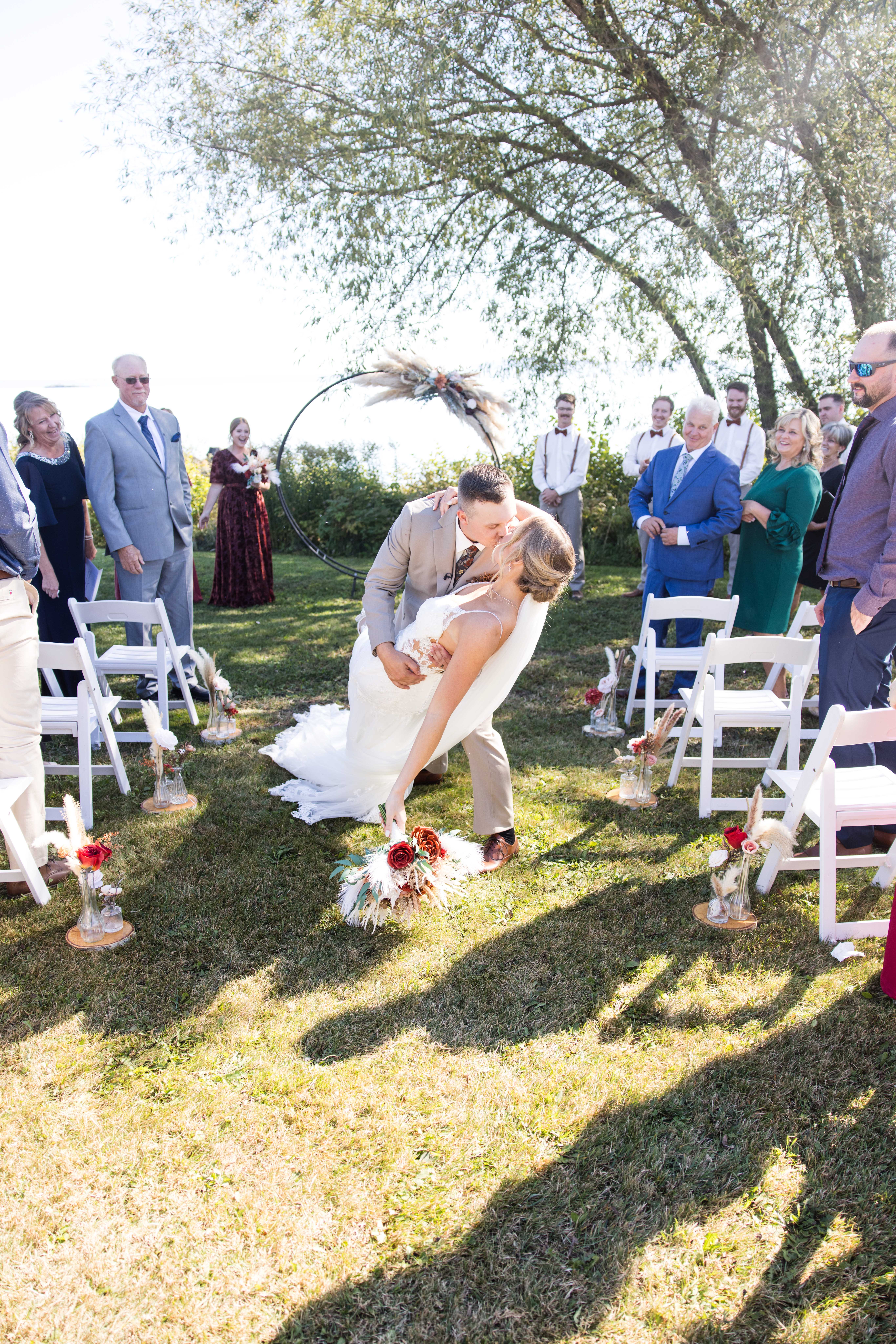 Wedding photograph by Torin Gunnell — Thunder Bay