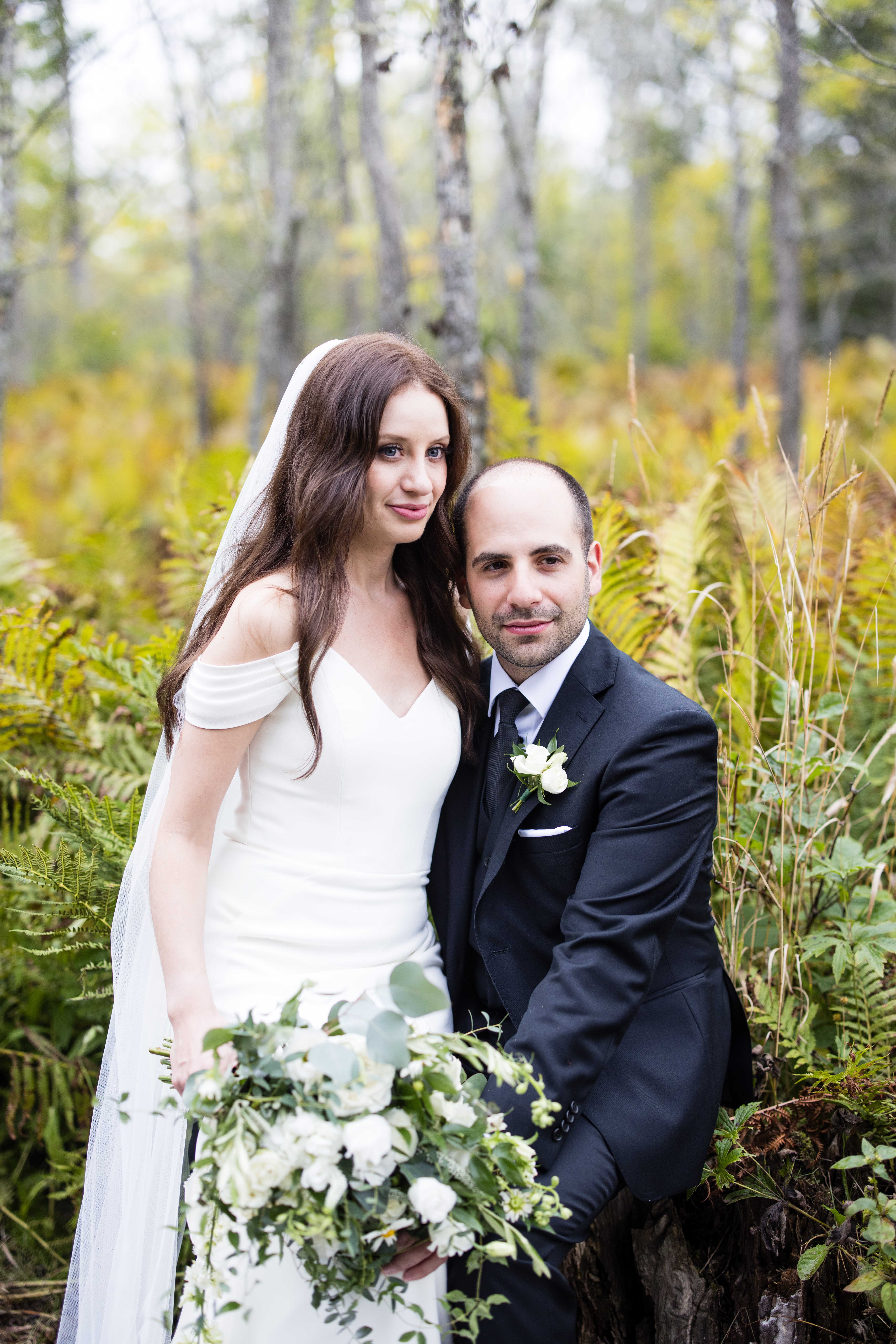 Kaylee and Stephen on their wedding day — natural wedding photography by Torin Gunnell